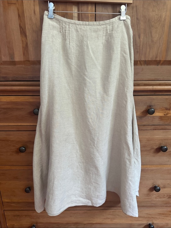 J. Jill Dresses & Skirts - J. Jill Beige Linen Maxi Skirt